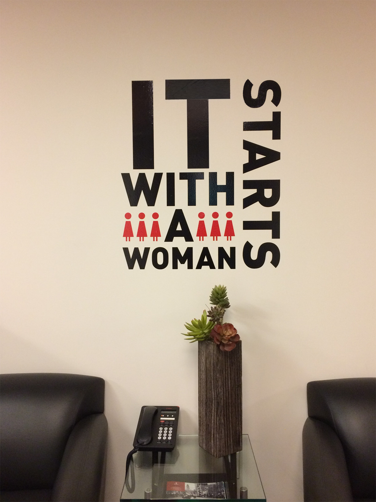 It Starts With A Woman